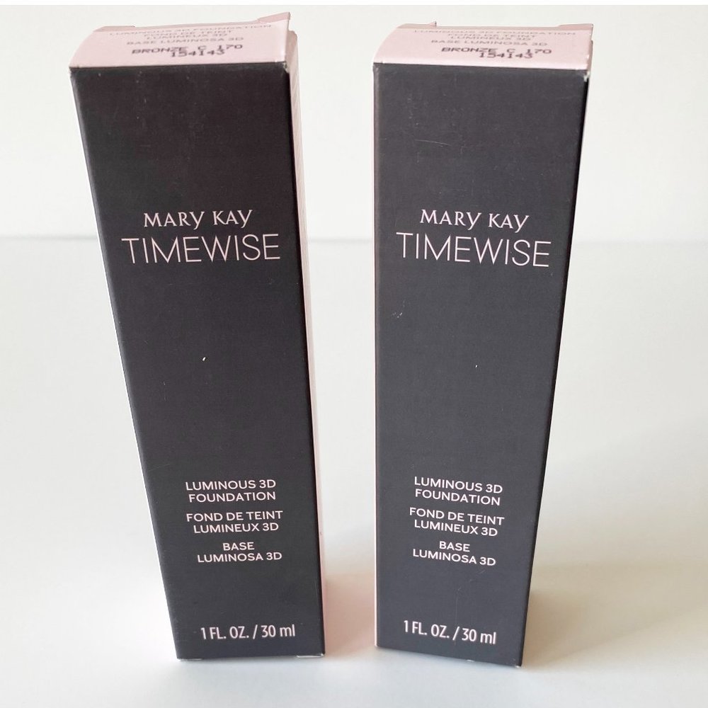 Marykay - TimeWise Luminous 3D Foundation- Color Bronze C 170- Dark Skin tone